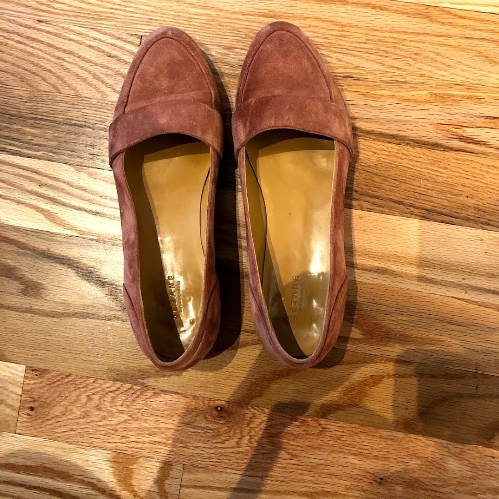 Sezane Gabriel Loafers in Blush